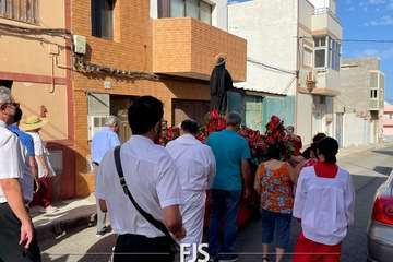  Santa Rita llena de fervor las calles del pueblo de Ojos de Garza/Francisco Javier Santana.